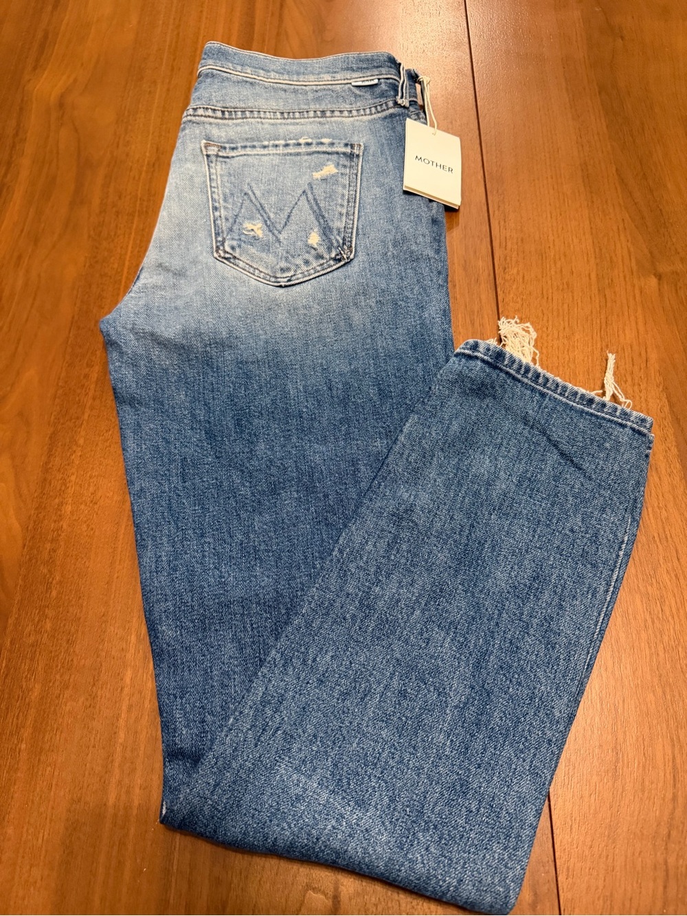 MOTHER The Flirt Jeans in “cold feet” NWT